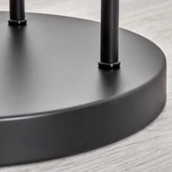 hofstein Koyoto Lampadaire Noir, 3 lumières