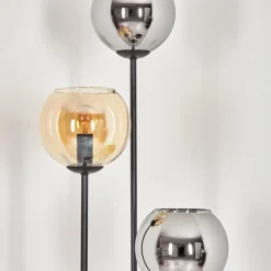 hofstein Koyoto Lampadaire Noir, 3 lumières