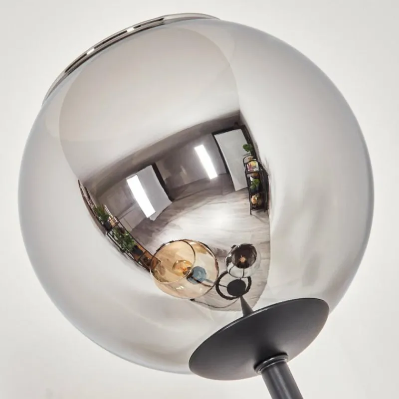 hofstein Koyoto Lampadaire Noir, 3 lumières