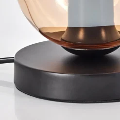 hofstein Koyoto Lampe à poser 15 cm Ambre, 1 lumière