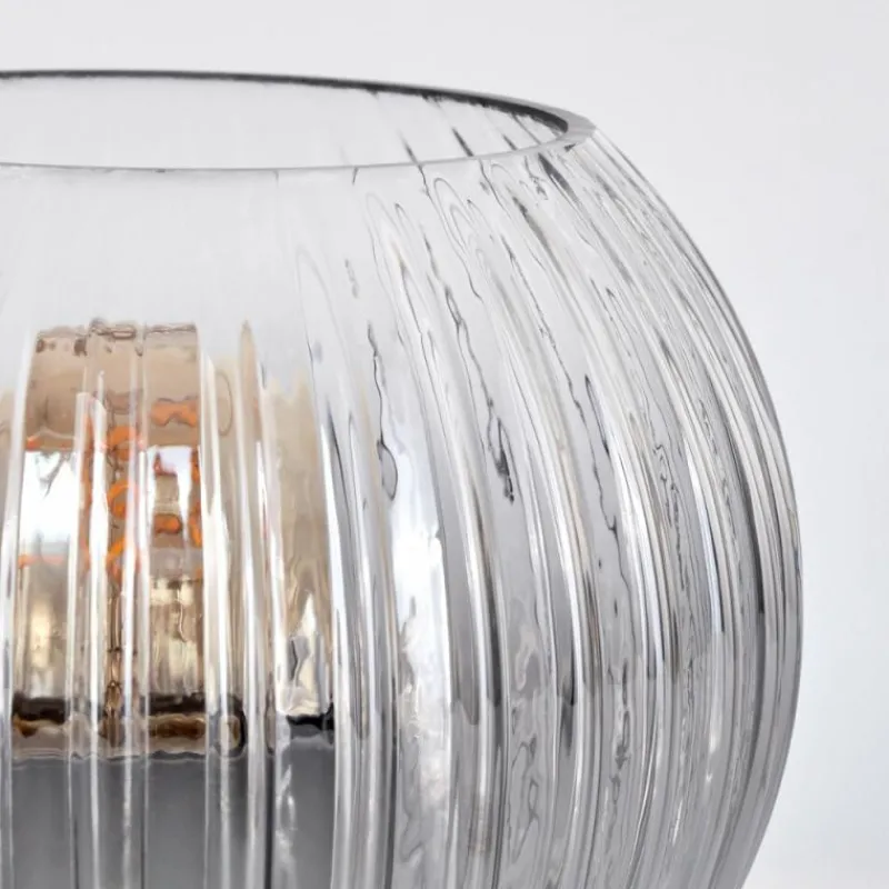 hofstein Koyoto Lampe à poser 15 cm Clair, Fumé, 1 lumière