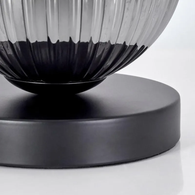 hofstein Koyoto Lampe à poser 15 cm Clair, Fumé, 1 lumière