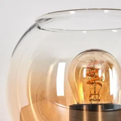 hofstein Koyoto Lampe à poser 15 cm Noir, 1 lumière