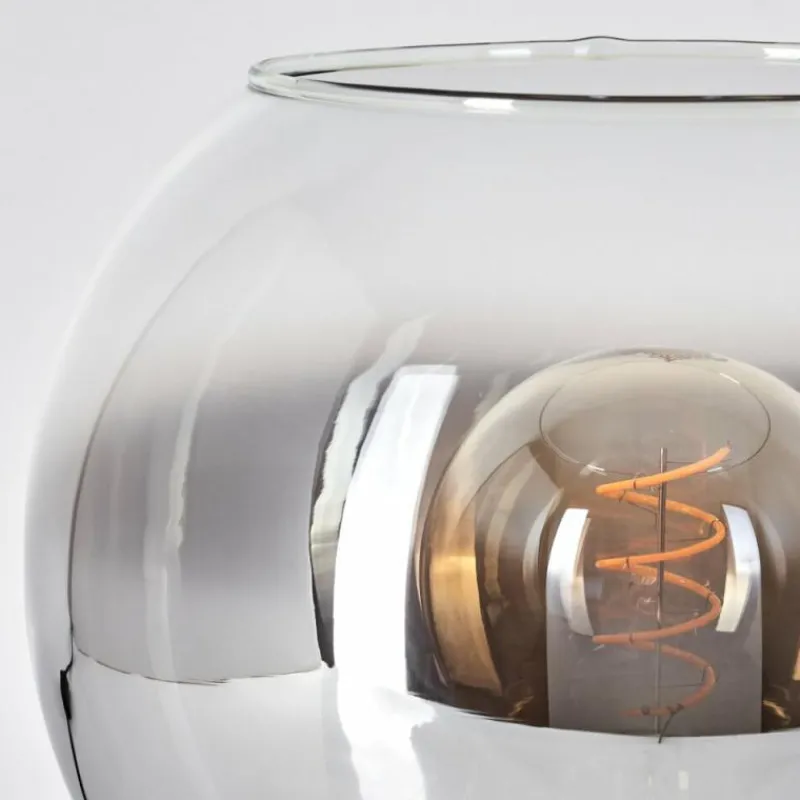 hofstein Koyoto Lampe à poser 25 cm Noir, 1 lumière