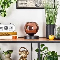 hofstein Koyoto Lampe à poser Noir, 1 lumière