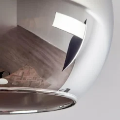 hofstein Koyoto Plafonnier, Boule lumineuse Écru, Noir, 3 lumières