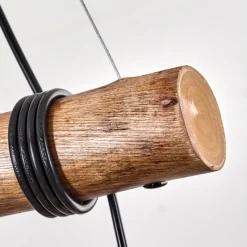 hofstein Koyoto Suspension, Boule lumineuse, Suspension Écru, Noir, 4 lumières