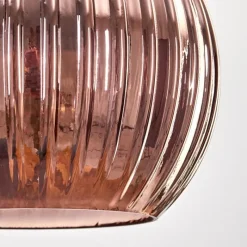 hofstein Koyoto Suspension, Boule lumineuse, Suspension Écru, Noir, 4 lumières