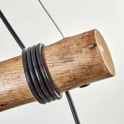 hofstein Koyoto Suspension, Boule lumineuse, Suspension Écru, Noir, 4 lumières