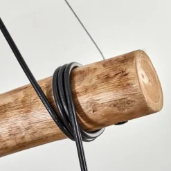 hofstein Koyoto Suspension, Boule lumineuse, Suspension Écru, Noir, 5 lumières