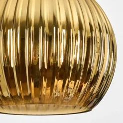 Lampes Dorées-hofstein Koyoto Suspension, Boule lumineuse, Suspension, Suspension grappe Noir, 3 lumières