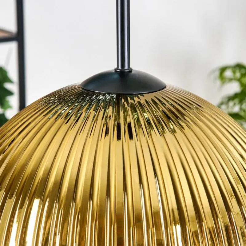 hofstein Koyoto Suspension Noir, 3 lumières