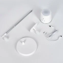 hofstein Krumstorp Lampe à poser, Applique murale, Liseuse LED Blanc, 1 lumière