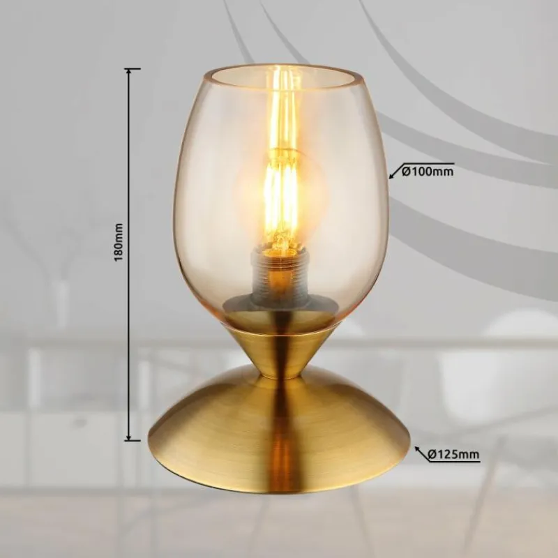 Luminaires Globo Lighting Kuwaita Lampe à poser Laiton, 1 lumière