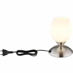 Luminaires Globo Lighting Kuwaita Lampe à poser Nickel mat, 1 lumière