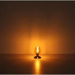 Suspension Verre Fumé-Luminaires Globo Lighting Kuwaita Lampe à poser Noir, 1 lumière