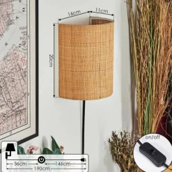 Luminaires Scandinaves-hofstein Labrujo Luminaire Up & Down, Applique murale Noir, 1 lumière