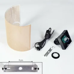 Luminaires Scandinaves-hofstein Labrujo Luminaire Up & Down, Applique murale Noir, 1 lumière