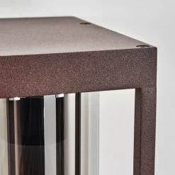 Suspension Verre Fumé-hofstein Lagarelhos Lampe murale d´extérieur Rouille, 1 lumière