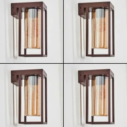 hofstein Lagarelhos Lampe murale d´extérieur Rouille, 1 lumière