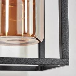 hofstein Lagarelhos Luminaire extérieur, Lampe murale d´extérieur Noir, 1 lumière