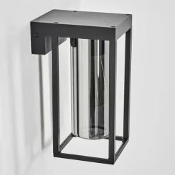 hofstein Lagarelhos Luminaire extérieur, Lampe murale d´extérieur Noir, 1 lumière