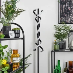 hofstein Lampadaire Alvarim LED Noir, 1 lumière