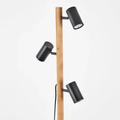 Luminaires Scandinaves-hofstein Lampadaire Arbrentin Écru, Noir, 3 lumières