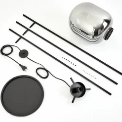 hofstein Lampadaire Arieux Noir, 1 lumière