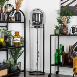 hofstein Lampadaire Arieux Noir, 1 lumière