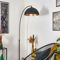 hofstein Lampadaire Beles Noir, 1 lumière