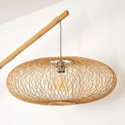 Style Boho-Chic-hofstein Lampadaire Brooker Écru, 1 lumière