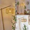 Style Boho-Chic-hofstein Lampadaire Callide Écru, 1 lumière