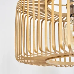 Style Boho-Chic-hofstein Lampadaire Callide Écru, 1 lumière