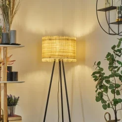 Luminaires Scandinaves-hofstein Lampadaire Chenevrey Noir, 1 lumière