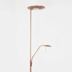 Luminaires Rustiques-hofstein Lampadaire Confluencia LED Bronze, 2 lumières