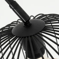 hofstein Lampadaire Espairo Noir, 1 lumière* Lampadaires Et Lampes Sur Pied