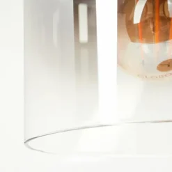 hofstein Lampadaire Gafa Noir, 3 lumières