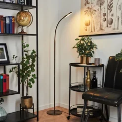 hofstein Lampadaire Haltia LED Bronze, 1 lumière