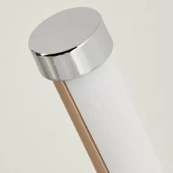 hofstein Lampadaire Henrichemont LED Chrome, Nickel mat, 1 lumière* Lampadaires Et Lampes Sur Pied