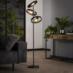 hofstein Lampadaire Hover Anthracite, 3 lumières* Lampadaires Et Lampes Sur Pied