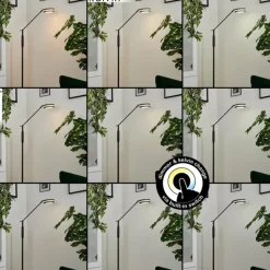 hofstein Lampadaire Huallilemu LED Anthracite, 1 lumière