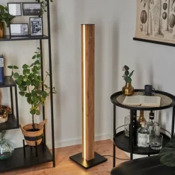 hofstein Lampadaire Kyneton LED Écru, Noir, 1 lumière