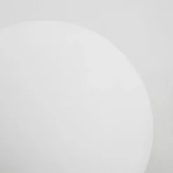 hofstein Lampadaire Loural LED Nickel mat, 1 lumière, Télécommandes, Changeur de couleurs