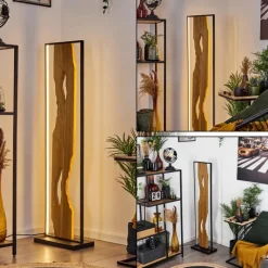 Luminaires Scandinaves-hofstein Lampadaire Nevogilde LED Écru, Noir, 1 lumière