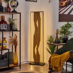 Luminaires Scandinaves-hofstein Lampadaire Nevogilde LED Écru, Noir, 1 lumière