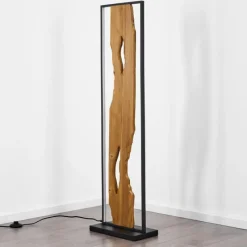 Luminaires Scandinaves-hofstein Lampadaire Nevogilde LED Écru, Noir, 1 lumière