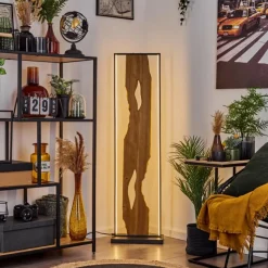 Luminaires Scandinaves-hofstein Lampadaire Nevogilde LED Écru, Noir, 1 lumière