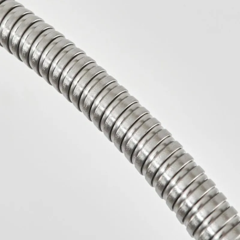 hofstein Lampadaire Reuland LED Nickel mat, 1 lumière