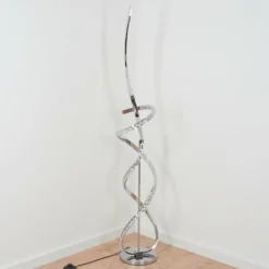 hofstein Lampadaire Robalo LED Chrome, 1 lumière